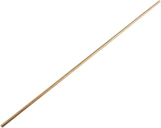 Tubing Brass Round Tubing Hollow copper tube Stainless Steel Pipe Length 50cm Model Making Tool. Best For Model Making, Architectural Design and Engineering(External Diameter 6mm)