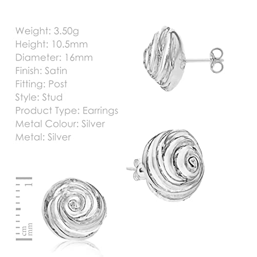 Tuscany Silver Orecchini a perno in argento