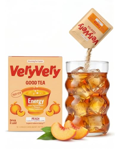 VeryVery Good Tea Peach Energy with Green Tea