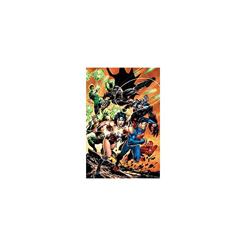Image of DC Comics Justice League Charge Maxi Poster, Multi-Colour