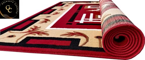 Image of GULDASTA CARPET;Carpets for Living Room 7x10 feet [210X300Cm] Super Softness Floral Multi Design Medium Thickness bcf New Carpet for Room