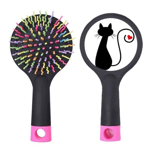 Cepillo para desenredar el pelo Heart Cat para lucir un cabello suave después de la ducha