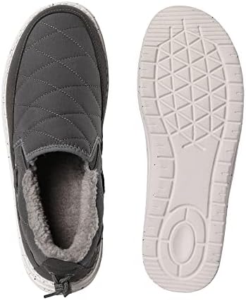 Bruno Marc Men's SBSL229M Slip-on Loafers Boat Shoes Men Faux Fur-Lined Warm Loafers Outdoor Indoor Slippers, Black, Size 10.5 | Image 2