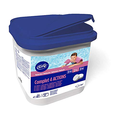 Gre 76033 - Trattamento 4 Azioni 5kg, pastiglie da 20g