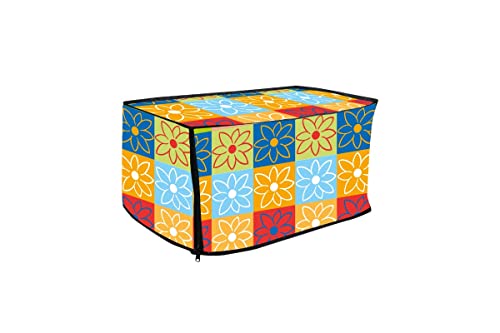 Image of Printer Cover for HP Laserjet M1020 Plus Printer with Zipper for Dust Protection (Colourful sun) -Size (15x8.5x9.5Cm)
