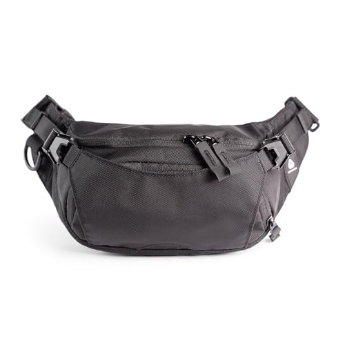 Falcon2L Ultralight Fanny Pack | Crossbody Belt Bag for Men & Women | Compact Waist Pack Sling for Essentials | Expandable External Carry with Falcon Wing Water-Resistant for Outdoor Travel & Everyday