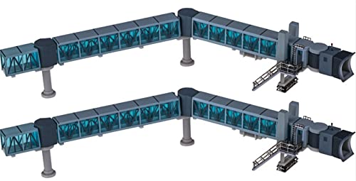 JC Wings Passerelle Aéroport Transparente Échelle 1/200 Pour B737/A320 - Maquette Préconstruite 30 Cm