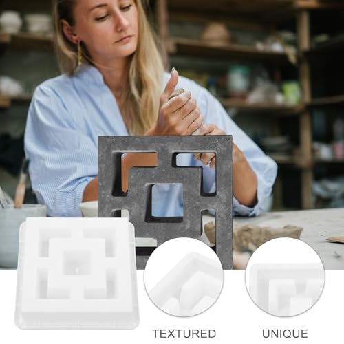 Moule à briques pour béton plastique réutilisable pour extérieur