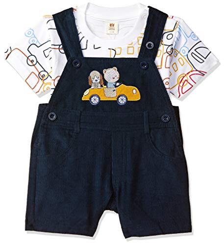 Image of Baby-Girl's Regular fit Dungaree