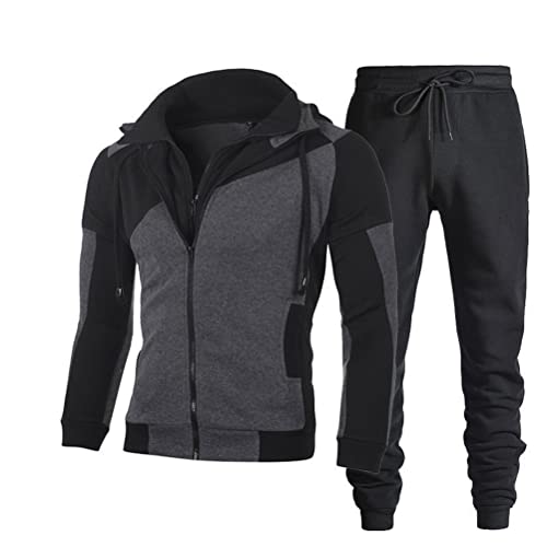 Shownicer Tuta Uomo a Maniche Lunghe con Cappuccio...