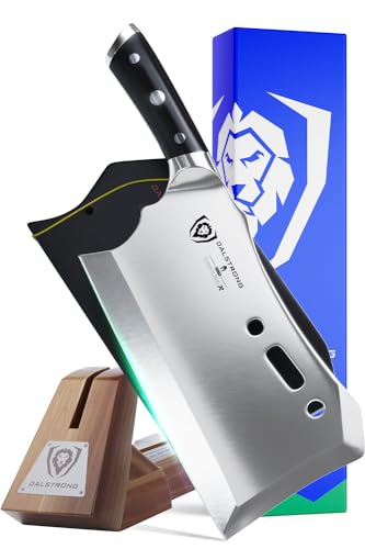 Dalstrong Obliterator Meat Cleaver - 9 inch - Gladiator Series R - Wood...