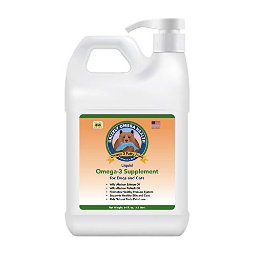 Grizzly Pet Products Omega Health Liquid