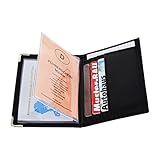 Rechts: 3 Scheckkartenfächer, 1 großes Einsteckfach