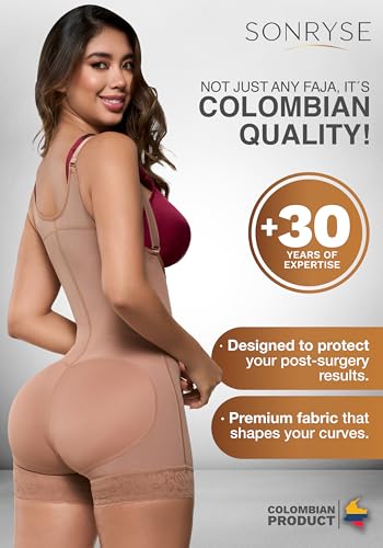 Sonryse Stage 2 faja Tummy Tuck Compression Garment | Faja Body Shaper Shapewear for Women | Fajas Colombianas Moldeadoras2