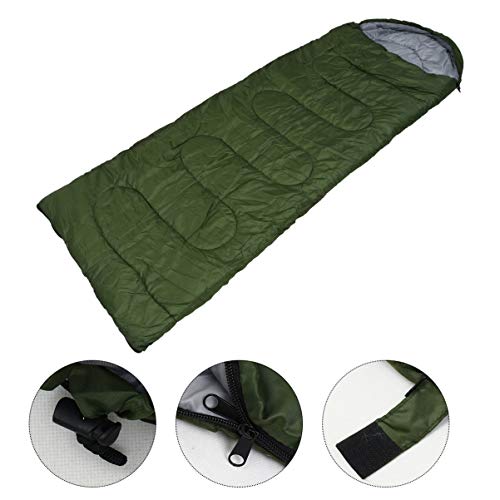 Saco de dormir para acampamento BESPORTBLE, quente, clima frio, impermeável, para adultos, crianças,