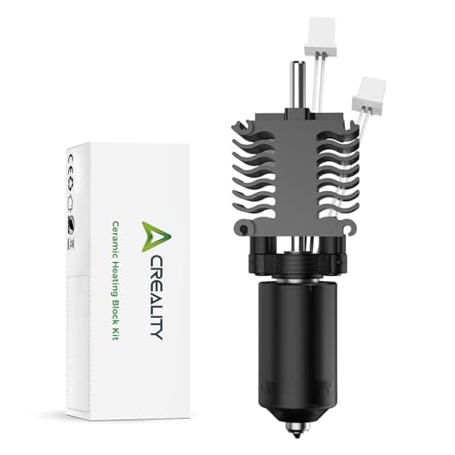 Image of Creality Official Hi Ceramic Hotend Kit, with Quick-swap Nozzle, Supports 300C High Temperature, High-Speed Printing Replaceable Heating Block Kit for 3D Printer Hi Combo