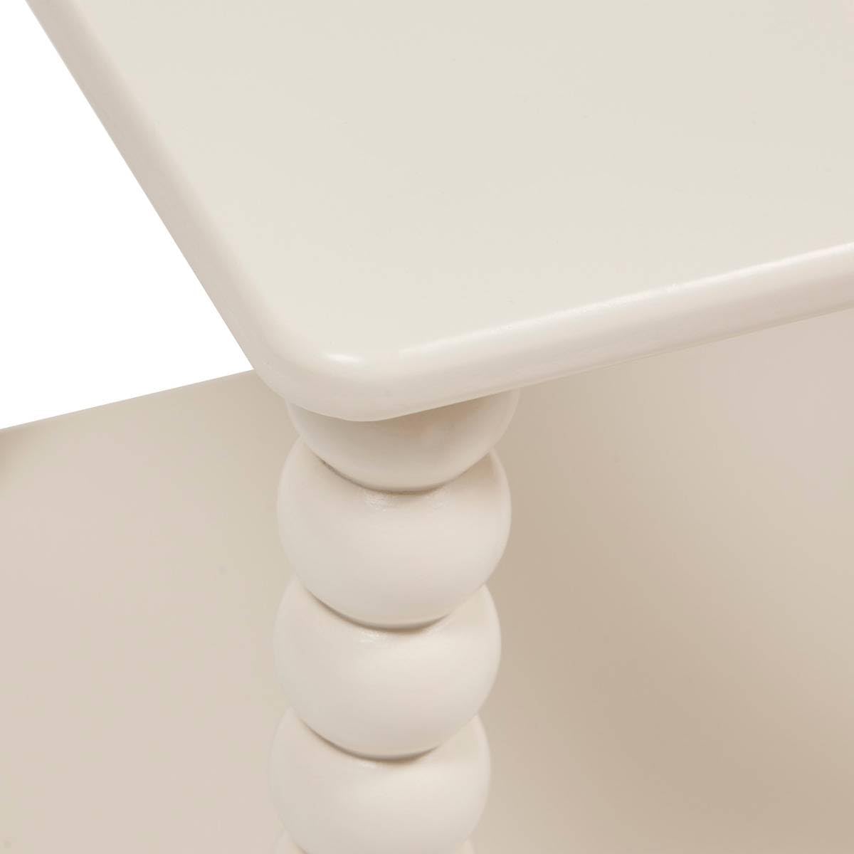 ATMOSPHERA CREATEUR D'INTERIEUR - Tavolino chamlo avorio 40x40cm