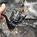 Meiliyizu Carp Fishing Reel For Freshwater Saltwater Fishing 5.2:1 Gear Ratio Reel 22LBs Drag Fishing Reel