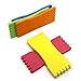 SAMSFX Fishing Leader Line Holder Foam Board Snelled Hook Keeper with Retaining Pins Accessories Pack of 10 (14 x 6cm, Pins Included)