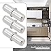The Lord of the Tools 100pcs Metal Shelf Support Pegs 5mm x 16mm Shelf Support Pins Push Cupboard Shelf Pegs for Kitchen Cabinet Furniture Peg Shelf Bracket