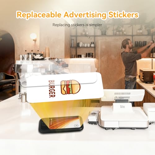 Retekess TD173 Pager Rufsystem, 500M Pager System Restaurant, 20 Pagers, 7 Anrufmodi, Plug and Play, Mit Stummschalttaste, Auswechselbare Aufkleber, Pager Gastronomie für Konditorei, Hotel, Kneipen