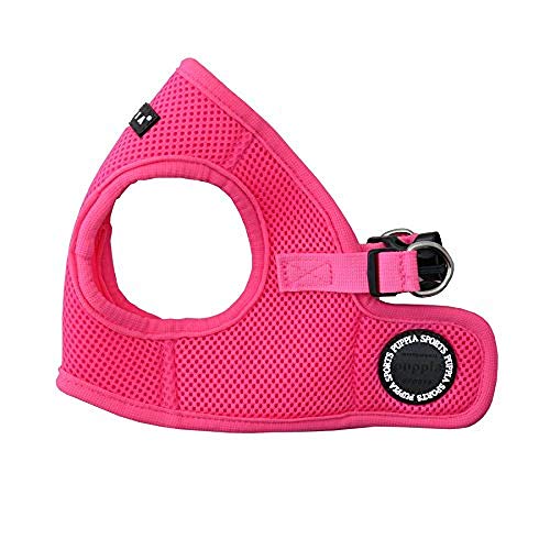 Puppia Authentic Puppia Neon Soft Vest Harness B, Rose, Small