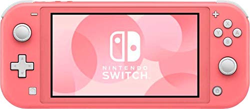 Switch Nintendo Lite Console - Coral - with SPSE 128GB Micro SD