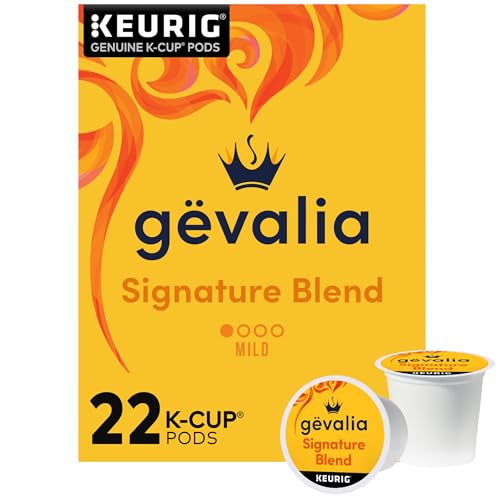Gevalia Signature Blend Mild Roast K-Cup Coffee Pods, 22 ct Box