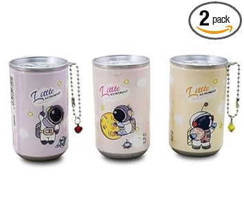 Economical Store 91Pack of 2 Kids Space Mini Wet Wipes Tin Shape Mini Portable Tissue Can for Cleaning Face Body for Kids Women and Men 60PCs Wet Wipes For Outdoor, Office, Travel, Kids School Used