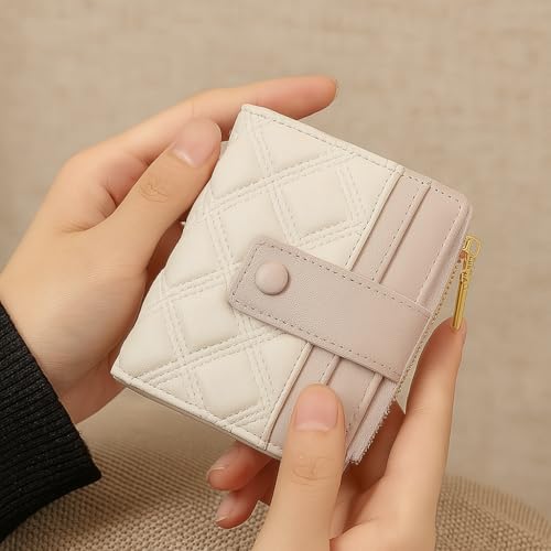 Checkered PU Wallet - Slim Card Holder for Women, Korean Style Multi-Slot Coin Purse2
