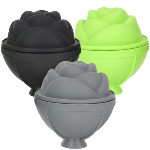 Molde de silicona para cubos de hielo en forma de rosa miniatura 1