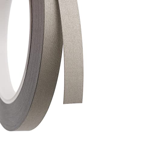 Image of Conductive Cloth Fabric Adhesive Tape 10mm x 20M (0.4in x 65ft), Faraday Tape for EMI Shielding, Interference Signal Blocking, Laptop Mobilephone LCD Repair, Cable Wire Harness Wrapping