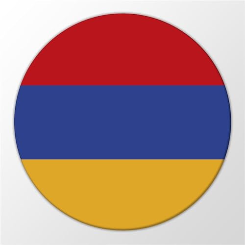 Huuraa Magnet Armenien Flagge Geschenk Kühlschrankmagnet 59mm Kühlschrankmagnet Flaschenöffner Armenien Flagge Geschenkidee