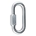 CURT 82932 Threaded Quick Link Trailer Safety Chain Hook Carabiner Clip, 1/2-Inch Diameter, 16,500 lbs Break Strength