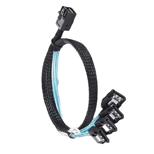 Adaptador cable 1M 0.5M HD M1ni S/AS 12G SFF-8643 a SATA