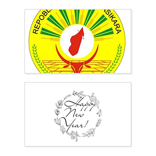 Tarjeta conmemorativa de Año Nuevo: el alma de Madagascar y África en tu hogar