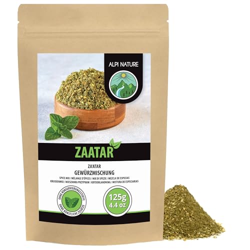 Alpi Nature Mezcla de Especias Zaatar 125g, Mezcla de Especias, Zaatar Especia Libanesa