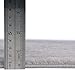 Unique Loom Sofia Collection Area Rug - Grand (9' x 12' Rectangle, Light Gray/ Ivory)