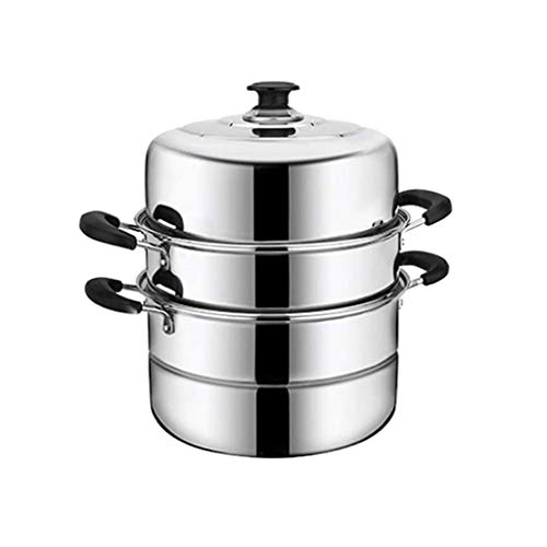 Cuiseur Vapeur Inox pour Cuisine au Gaz et Repas de Famille