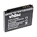 Produktbild vhbw Li-Ion Akku 900mAh (3.7V) für Handy, Smartphone, Telefon LG KU990, KU990i Viewty, KC910, KC910i Renoir, HB620T DVB-T, KE838, KE990, KE998, KB770.
