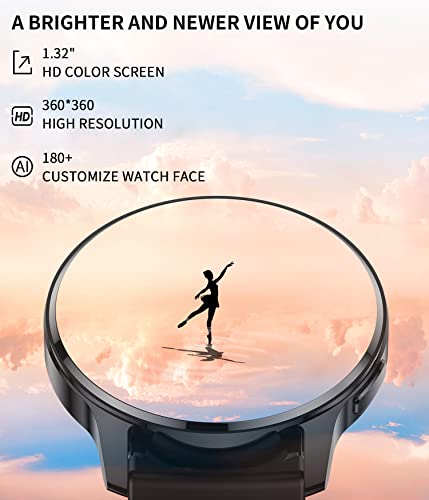 Niolina Smartwatch, 1,32 HD Orologio Sportivo con...