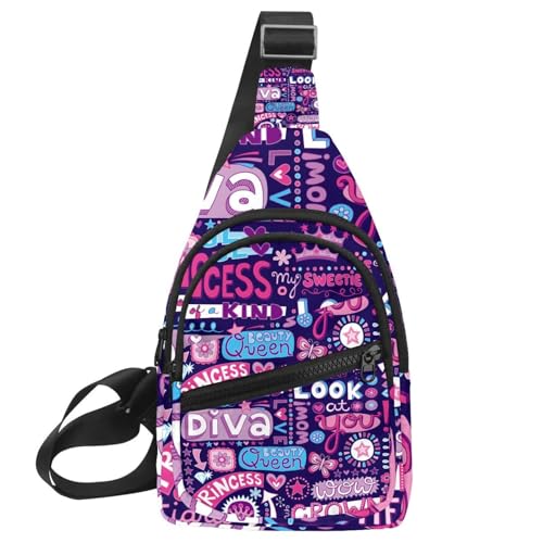 Bolsa de pecho de viaje compacta multicolor para senderismo de hombres y mujeres