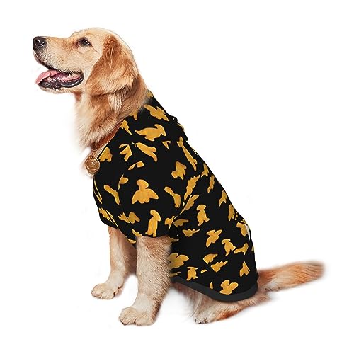 Disfraz para perro Dinosaurio Sudadera con capucha grande miniatura 5