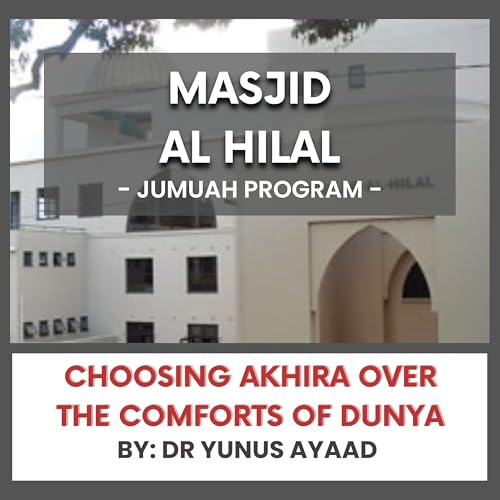 Choosing Akhirah Over the Comforts Of Dunya byDr-Yunus-Ayyaad-Palestine