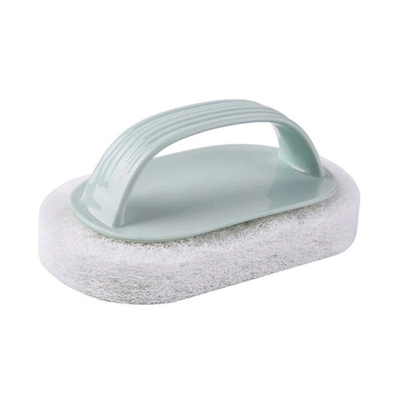 OPSUZY Bathtub Wall Sponge Brush Strong Scouring Plastic Handle Washing Cleaning Tool for Bathroom Surfaces Window Pack of 1 (B0CX1Y173N) Amazon Price History, Amazon Price Tracker