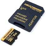 Nextbase 32GB U3 Micro SD Memory Card - with Adapter - Compatible with Nextbase in-Car Dash Cams Series 1 and 2