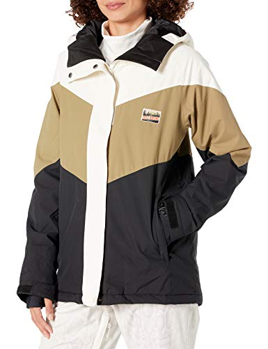 Billabong Women's Good Life Insulated Snow Jacket, Black, S