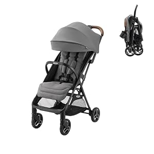Graco® Ready2Jet Compact Stroller â€“ Overhead Friendly Compact Travel Stroller with Automatic Fold, Kingston