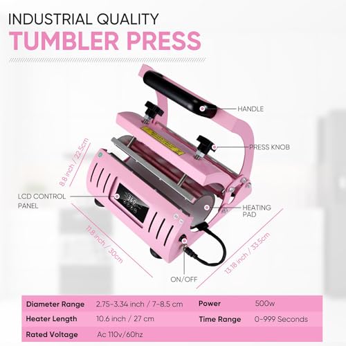 Prensa Térmica para Tazas de 11 a 30 oz miniatura 6