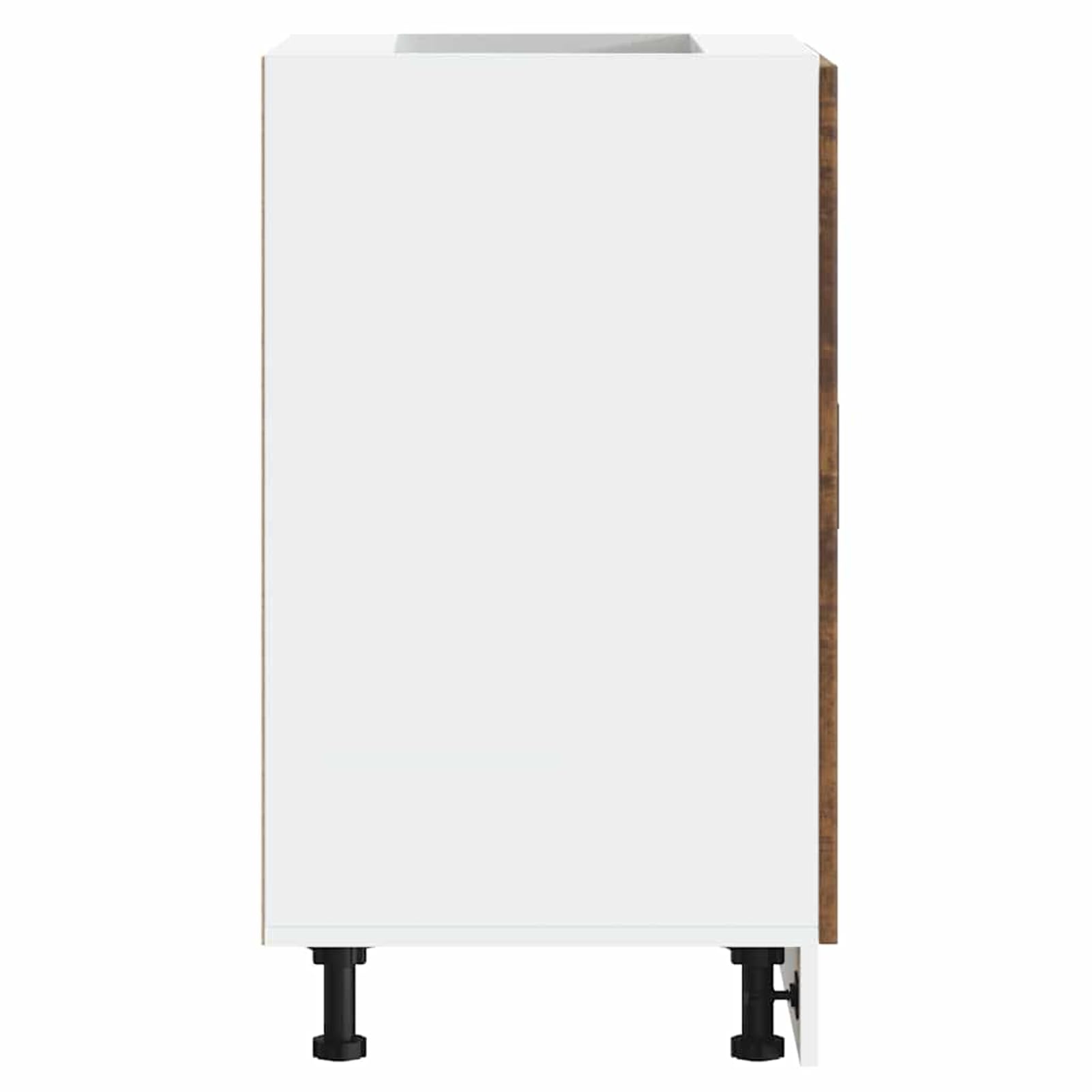 Homgoday Mueble bajo de Cocina Porto Roble Ahumado Madera reconstituida Mueble bajo de Cocina Módulos de Cocina sin encimera Kitchen Cabinet (2 Doors)